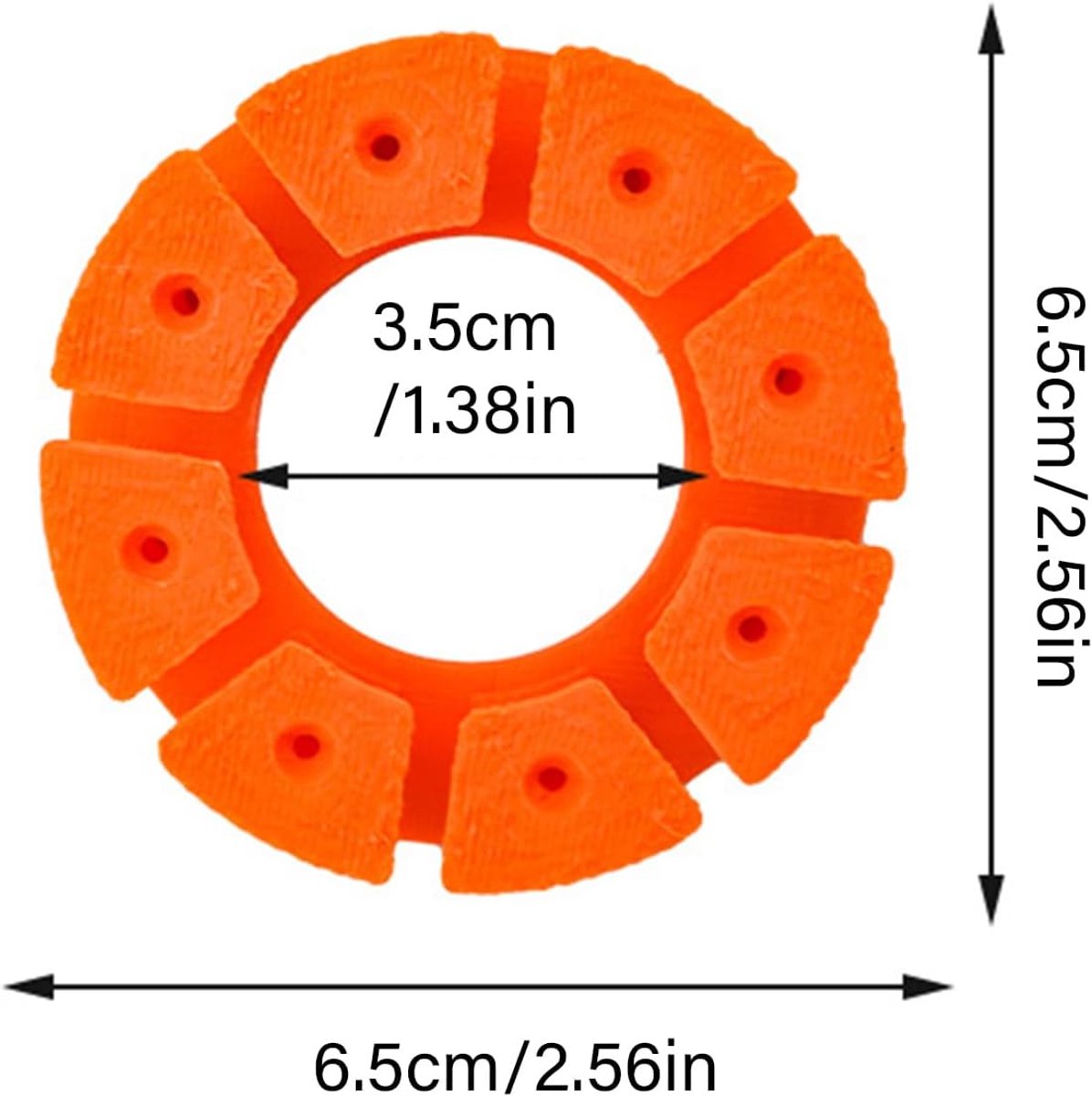 Cable Holder Set | Cable Organizer | Travel Cable Organizer – 4-pack – Cable Organizer for USB Charging Cable, HDMI Cable, Power Cord, Audio Cable & Mouse Cable – Orange