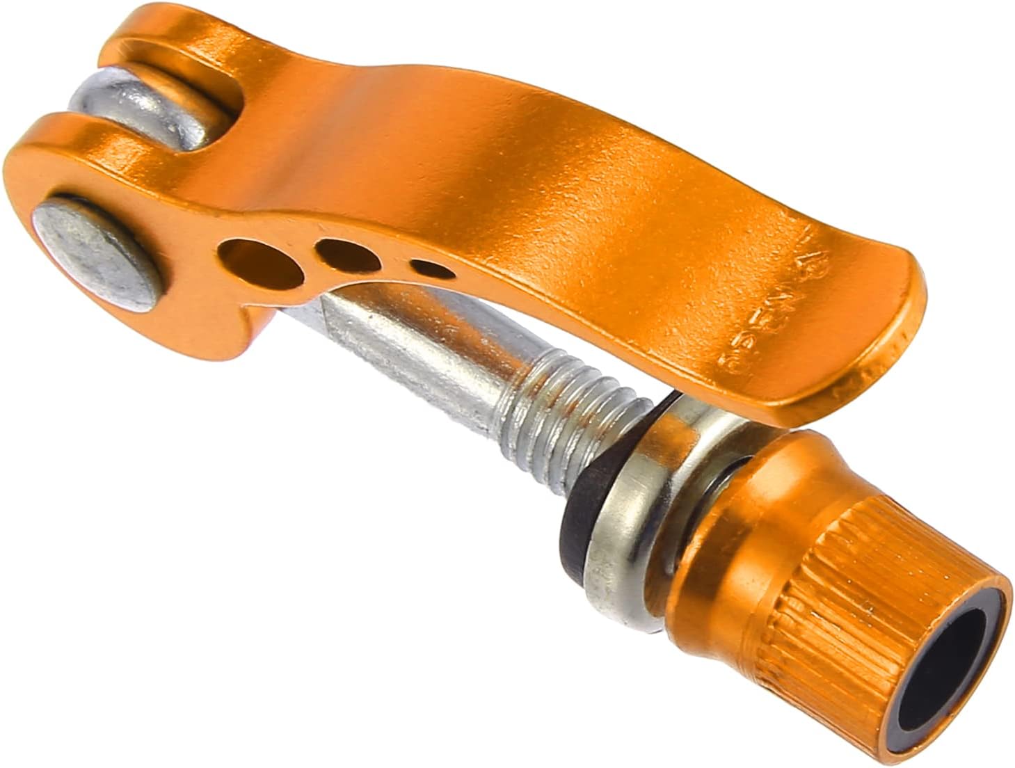 2pcs M6*65mm Aluminium Alloy Bicycle Seat Post Quick Release Pin Seatpost Skewer Bolt Yellow