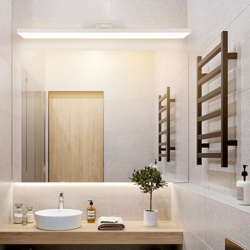 Wall light LED for mirror, adjustable wall light 40-50 cm for bathroom, wardrobe and toilet