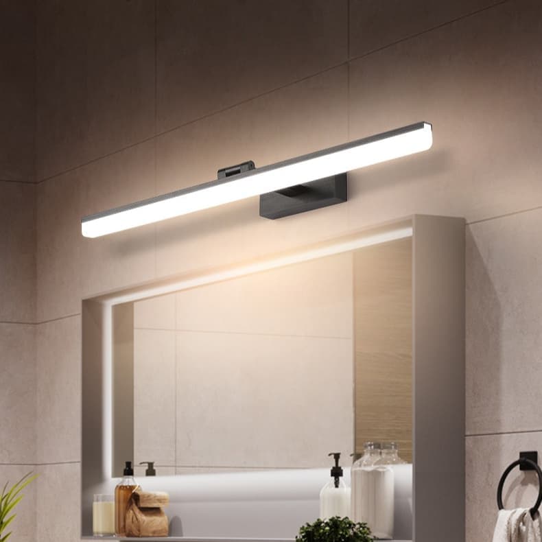 Wall light LED for mirror, adjustable wall light 40-50 cm for bathroom, wardrobe and toilet