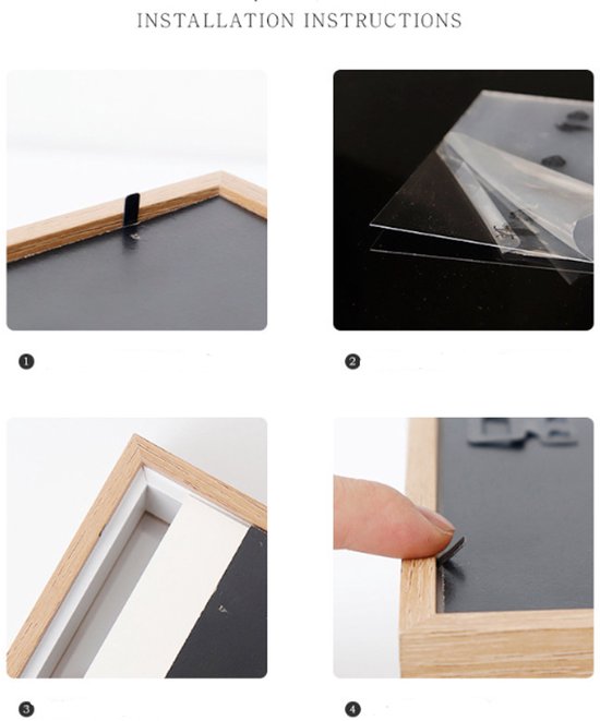 Interchangeable frame - children's drawing - Interchangeable frame A4 - Children's artwork - children's drawings interchangeable frame - Photo frame Poster frame Wall frame - Gift - White