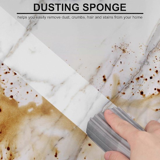 Dust Removal Sponges - Double-Sided Sponges for Wet Cleaning - Dust Removal Cloths - Reusable Sponges for Wet Cleaning - 2-Pack