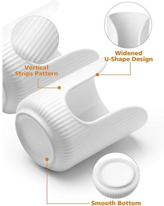 Ceramic countertop cup holder - Bathroom cup holder - Small countertop accessory - For sinks, bathrooms, kitchens and dining rooms