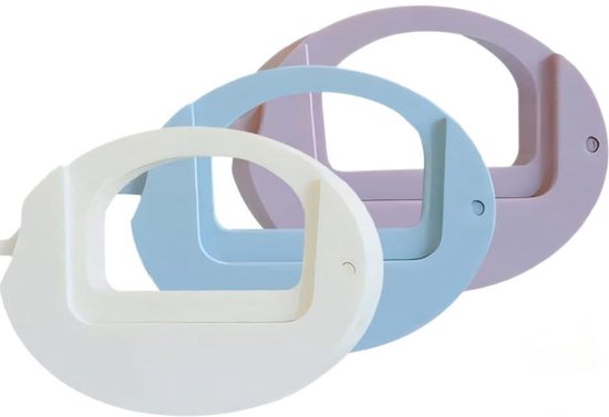 3-Pack of Food Clips - Universal for Snack & Grain Bags - Airtight & Available in 3 Colors - 7.5x5.5 cm