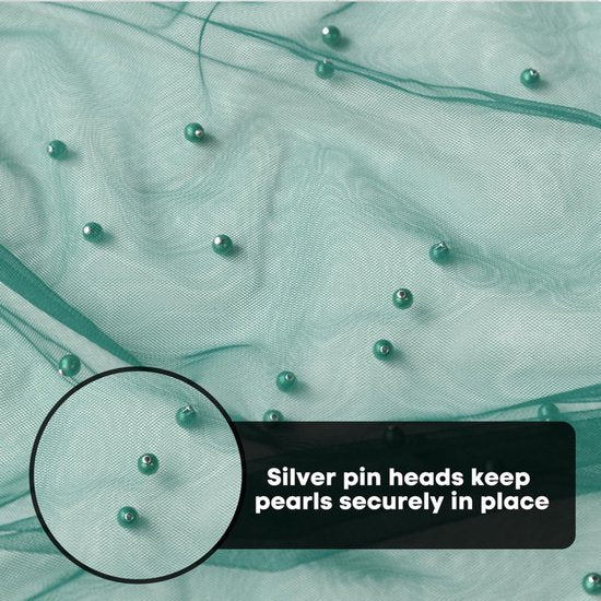 Yellow Table Veil with White Pearls - Silky Gauze 30x120 Inches - For Weddings, Parties & Table Decorations