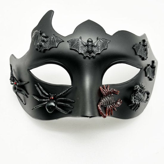 Hell's Messenger Mask - Halloween - Rave Party - Dance - Adult Performance - Costume Prop - 5-Pack