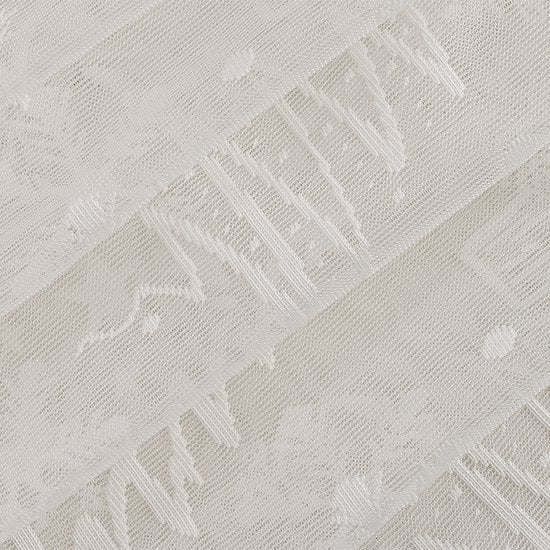 Window Screen - Ice Flower Christmas Tree Window Screen - Metal Mesh - European and American - Christmas - Curtain - Net Curtain 2-Piece Set (150*200cm)