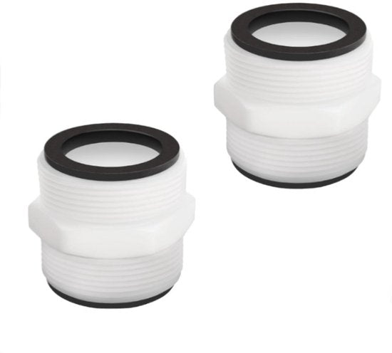 1.5" L-Type Two-Way Manifold (with Gasket) - Compatible with Intex Coleman Above Ground Pool Pumps (2 Pack)