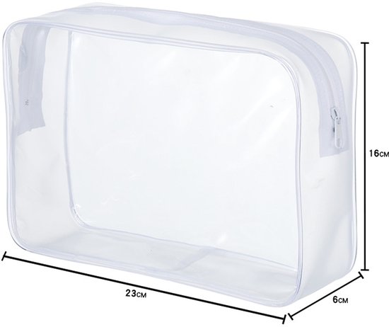 4-Piece Transparent Travel Toiletry Bag - Portable Makeup Bag - Multifunctional Waterproof Set - Skin Care & Makeup Bag