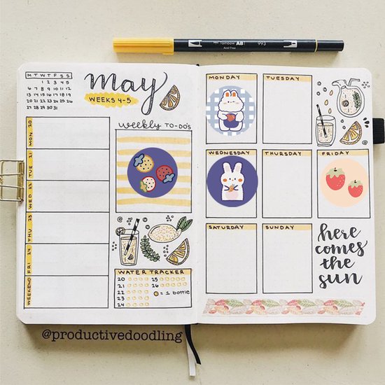 Stickers - 500 sheets - Sealing stickers - Packaging decoration - DIY diaries/notebooks - Diary labels