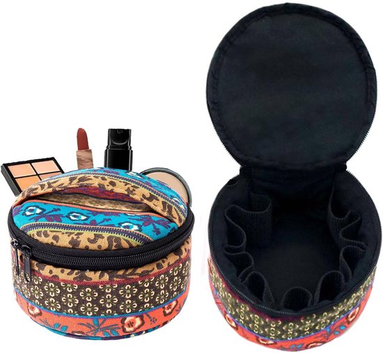 Storage Bag - 1 Piece - Canvas Essential Oil Storage Bag - Cosmetic Storage Bag - Travel Bottle Storage Box