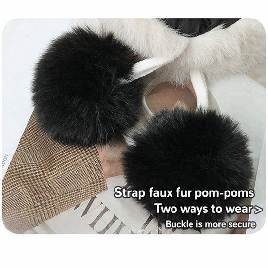 Fleece winter hat - Warm hat with thickened ear flaps - Soft, comfortable and frost-resistant - Stylish winter accessory - Color: Khaki