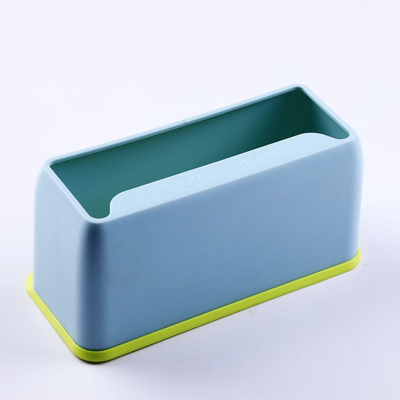 Cat Litter Scoop - Metal Scoop for Large Cats - with Foot - Living Room - Blue - 1 Pack