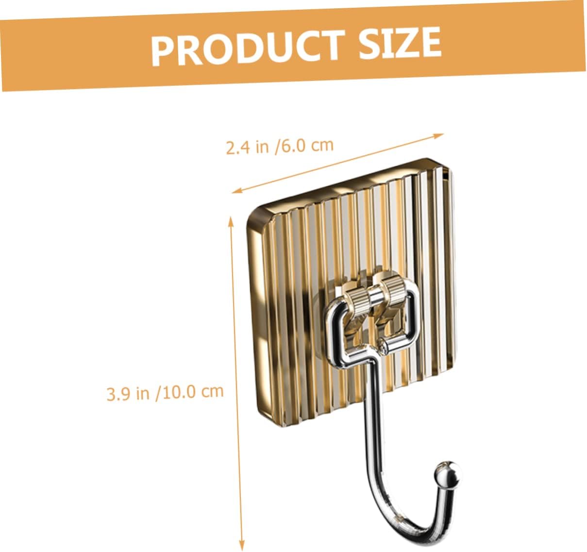 Self-adhesive Nail - nail-free kitchen and bathroom hooks - metal coat rack, wall coat hooks - decorative children's towel rack - self-adhesive wall hooks - four colors