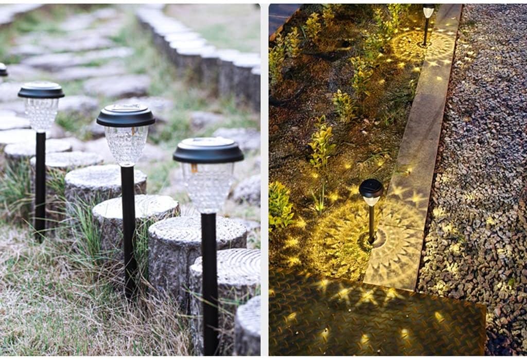 Solar Powered Outdoor Lamp - Waterproof - LED Ground Lamp - 1 Pack