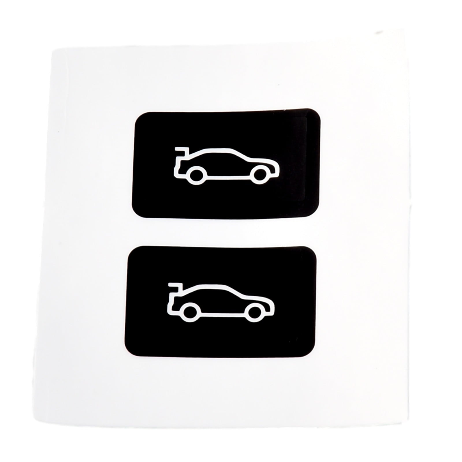 Button Tailgate Cover Sticker for BMW 3 5 7 Series F20 F30 F35 F10 Black Vinyl Overlay Enhanced Light Reflection