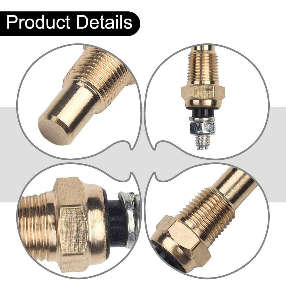 Car Accessories Temp Sensor Oil/Water Unit Water Coolant Oil Temperature Single Connection Sensor 1/8 Npt 4.2Cm
