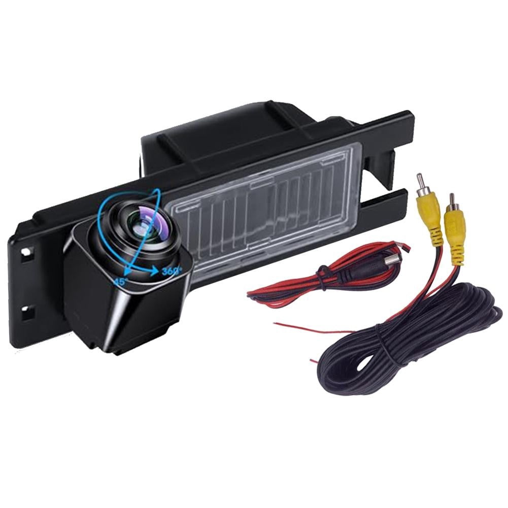 360 Degree Rotatable Reversing Camera 170 Wide Angle Rear View Ahd Cvbs Compatible For Opel Astra H J Corsa D Vectra C Zafira B Buick Regal Black