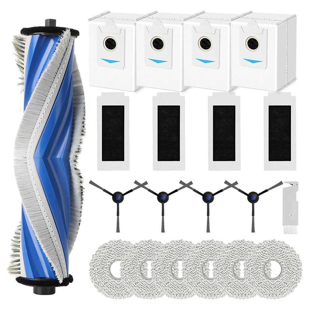Ecovacs T30S T30S Pro Robot Vacuum Cleaner Replacement Parts Kit With Side Brush Filter Mop Cloth Dust Bag For Home Cleaning Accessories