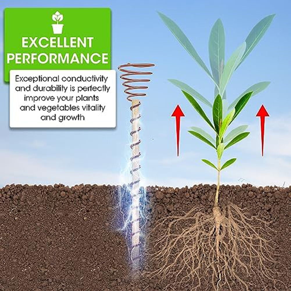 Pure Copper Wire For For Plant Cultivation Gardening Antenna Coil Enhance For Plant Growth With 99% Conductivity Small