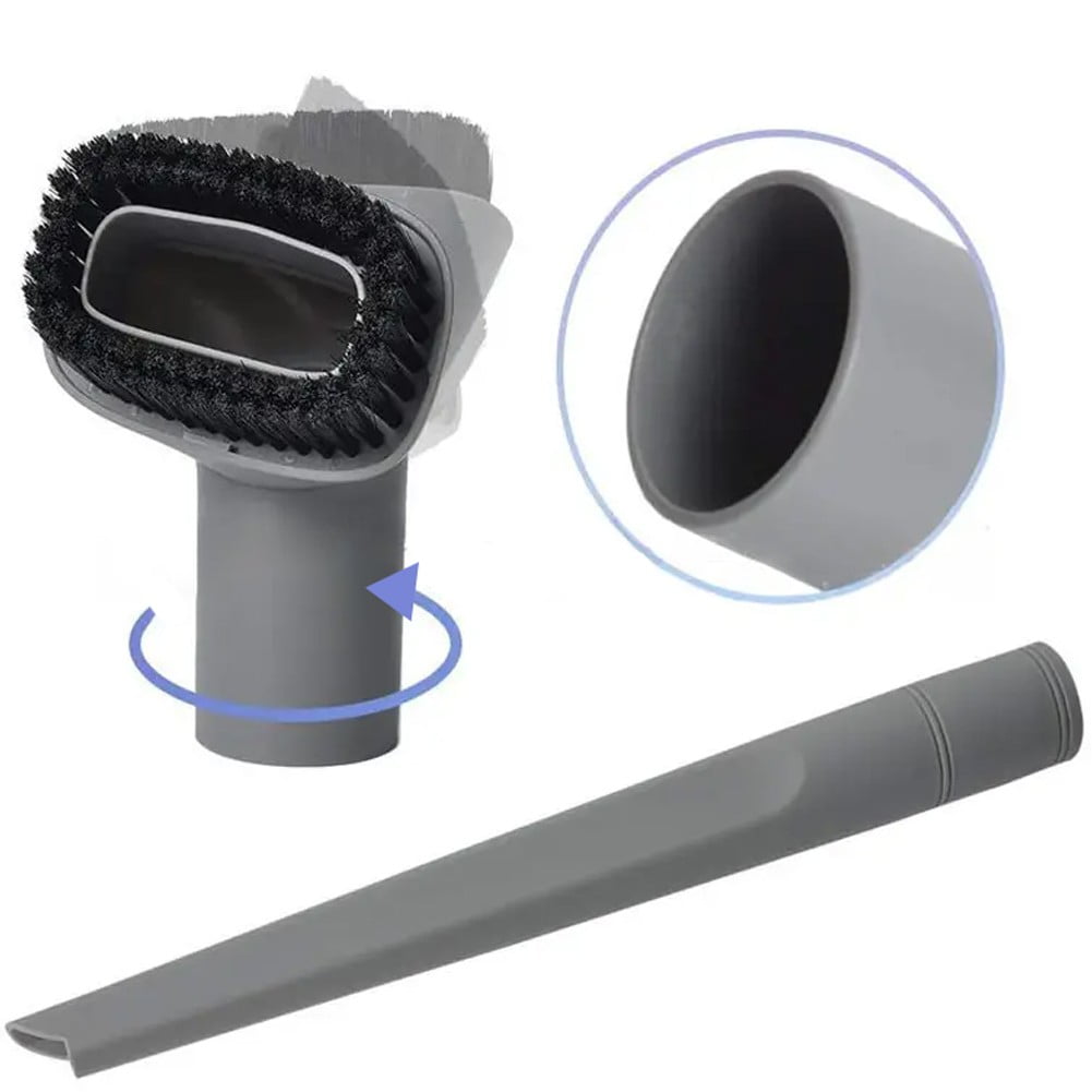 Shark Navigator Vacuum Brush & Crevice Tool Set For Nv350 Nv352 Nv355 Nv356E Models Abs Plastic Accessories 2-Piece