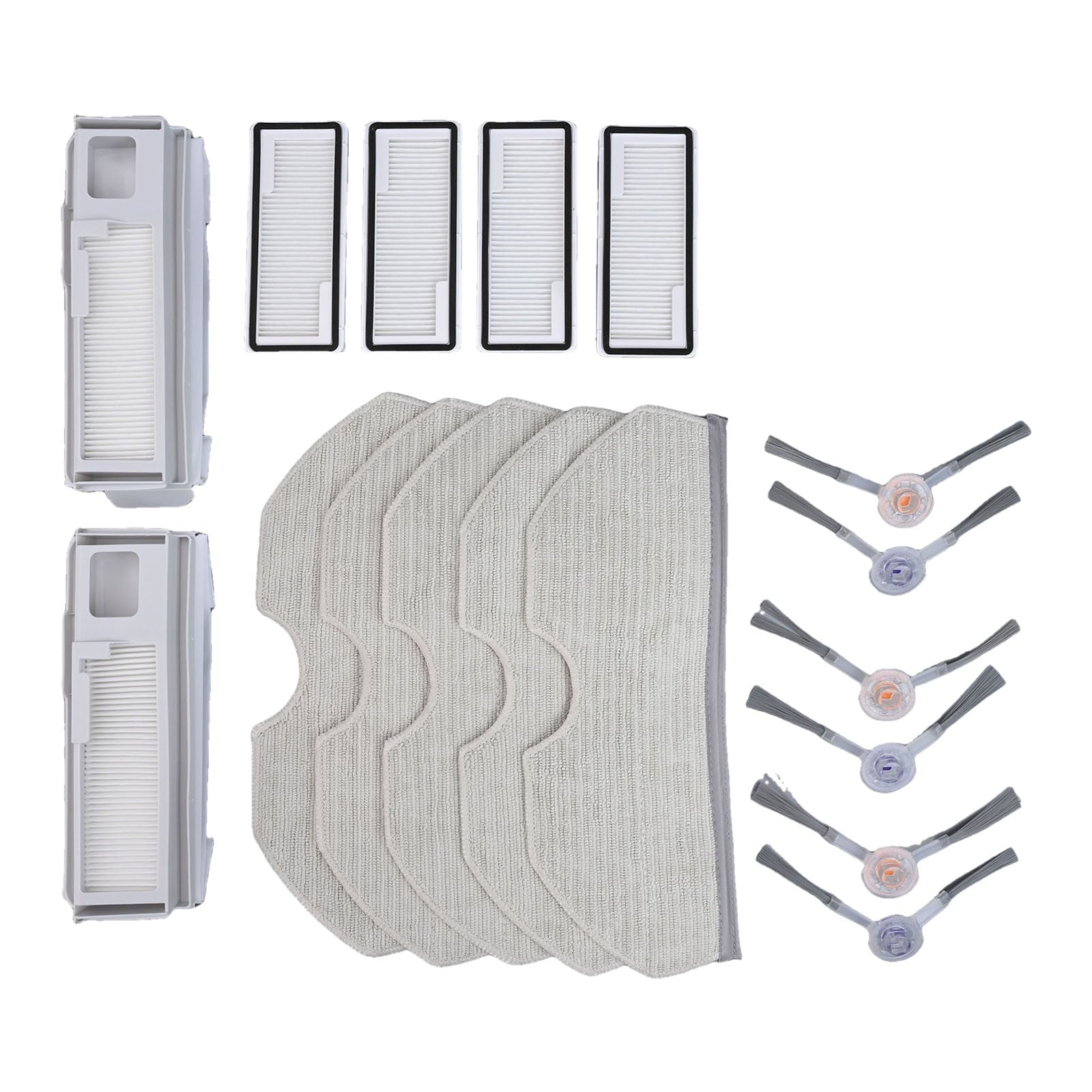 Narwal Vacuum Replacement Parts Kit - Filters Mop Cloths Dust Bags & Side Brushes For Freo X Ultra Freo X Plus & K1 Models
