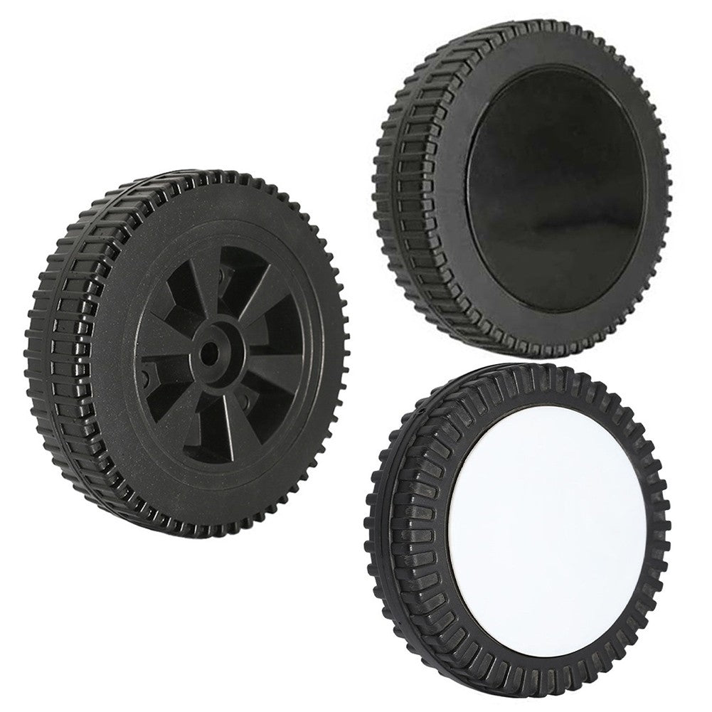 2Pcs Grill Wheel 6 Inch Bbq Grill Wheel Plastic Grill Wheel Replacement 5.98 X 1.57 X 0.41 Diameter Outdoor Cooking Parts C
