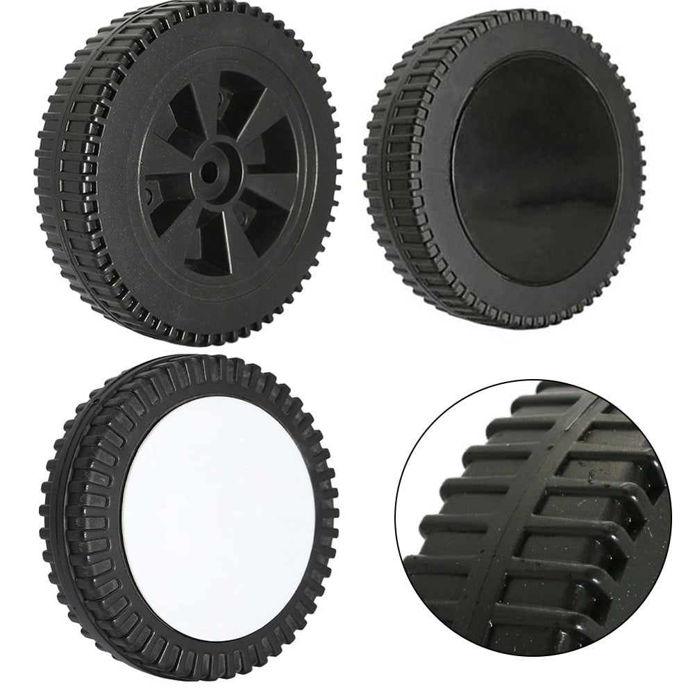 2Pcs Grill Wheel 6 Inch Bbq Grill Wheel Plastic Grill Wheel Replacement 5.98 X 1.57 X 0.41 Diameter Outdoor Cooking Parts C