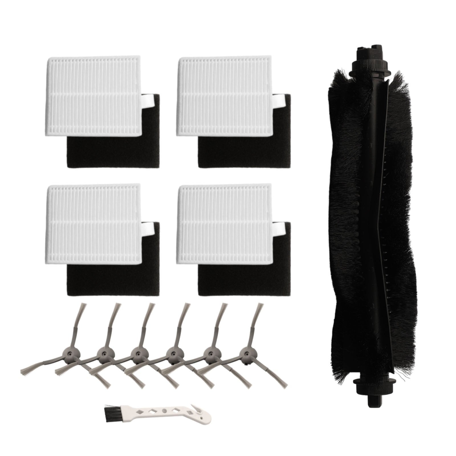 Roller Side Brushes Filters For Eufy L60/L50 Robot Vacuum Cleaner Spare Replacement Kit Side Brushes Filters Roller Brush