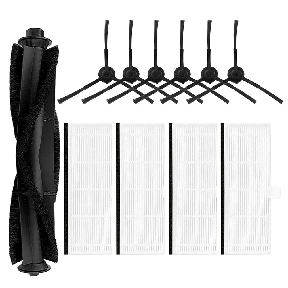 Filter Side Brush Roller Brush For IHome Self Empty Robot Vacuum Cleaner IHRV6 IHRV14 Home Appliance Parts \ufeffhousehold Cleaning A