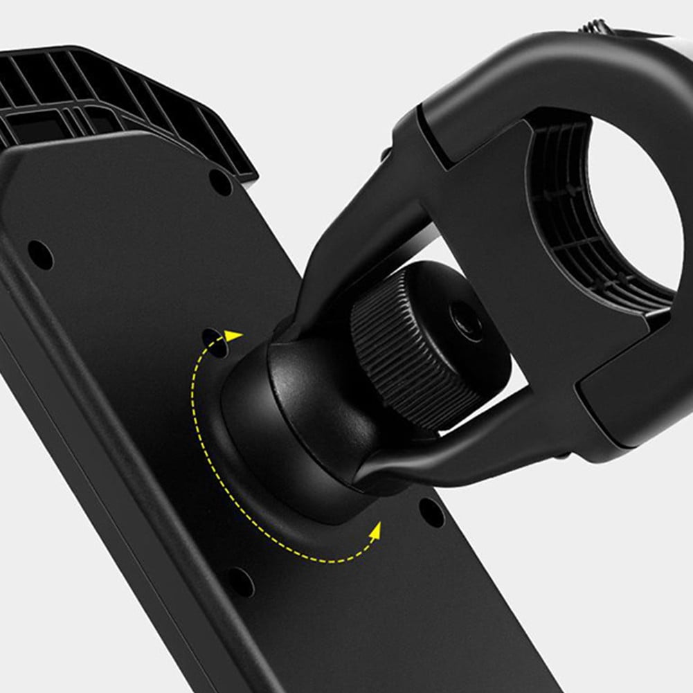 Adjustable Motorcycle Phone Holder With Silicone Protection For Secure Locking Grey