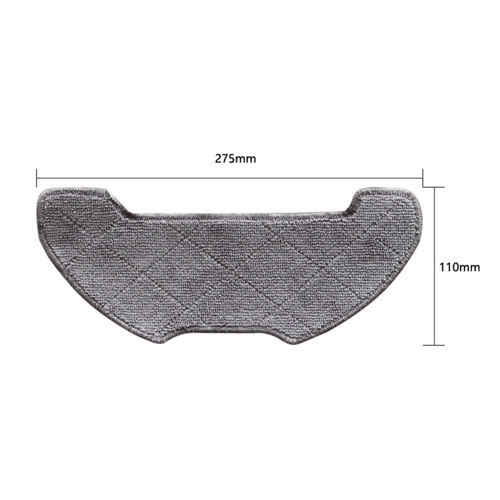 Replacement Mop Cloth Rag Mopping Cloths For Kingke Vacuum Sweeper Accessories As Shown