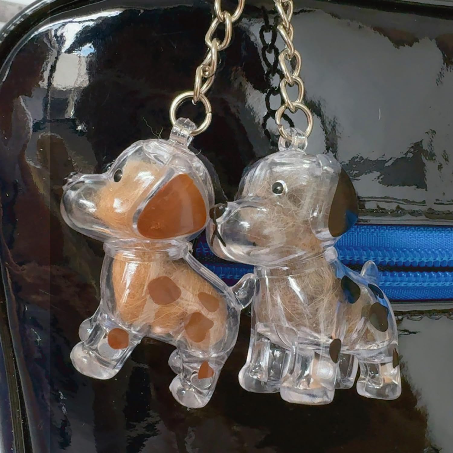 Keychain - Pet Hair - Storage Box - Pendants - Capsule Toy - Dog Hair Capsule - Memorial Pendant - Bag Keychain - Pendants - Memory Capsule Pendant - Cat Hair Collection - DIY - 1 Piece