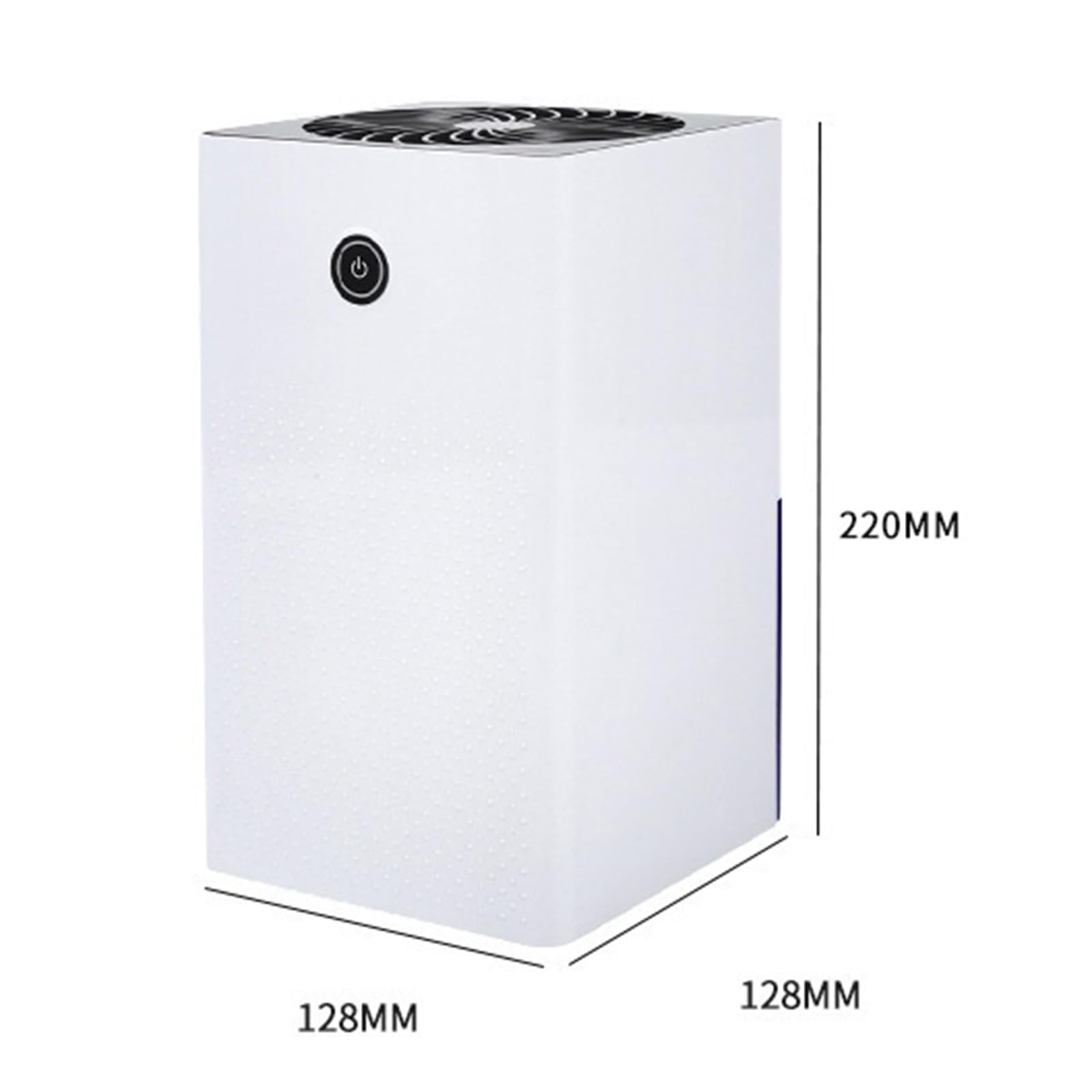 Dehumidifier - has a transparent 1-liter water tank, is quiet in use, and has an automatic shut-off function. It is suitable for indoor spaces such as basements, bathrooms, campers, and wardrobes.