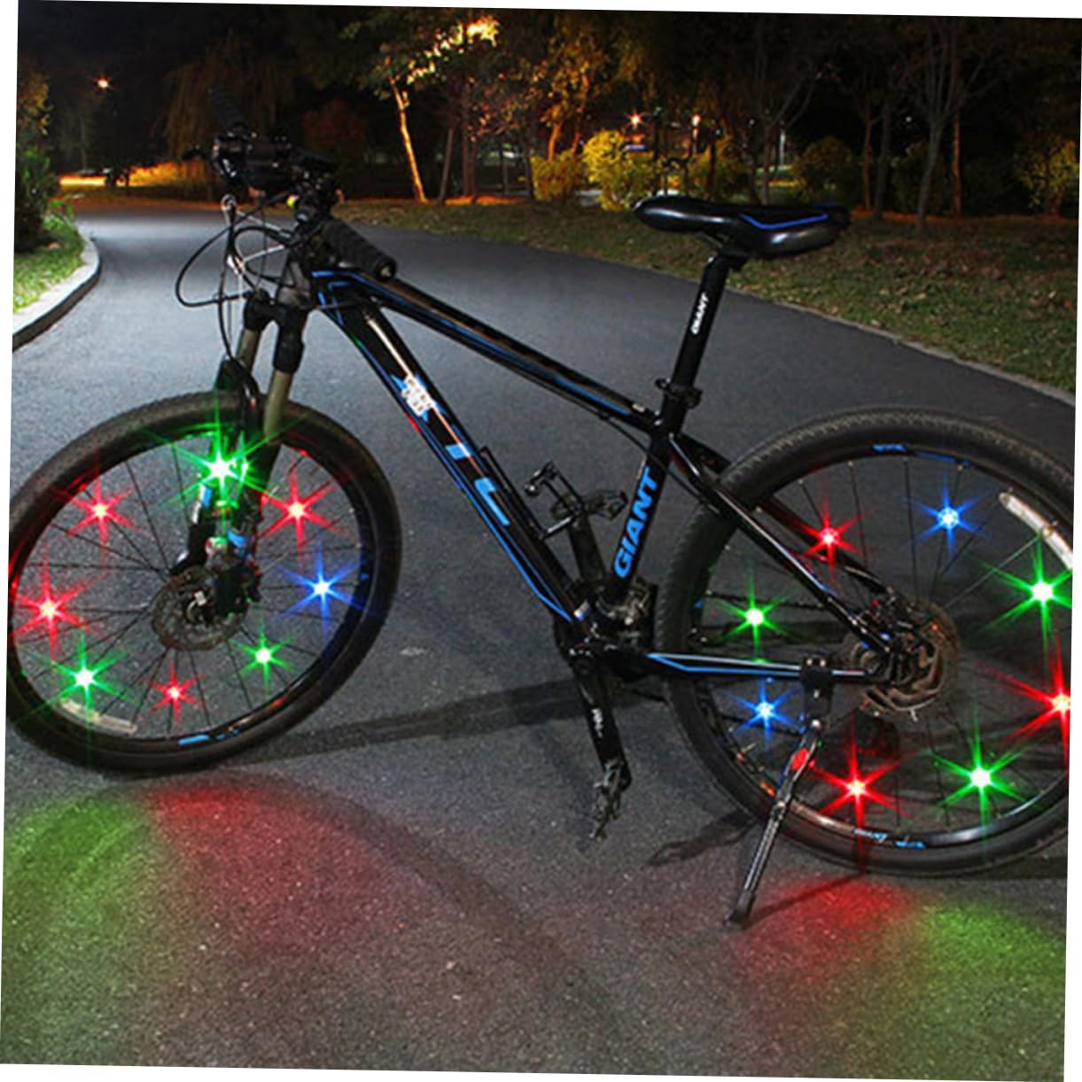 Running lights - Bicycle lights - LED Clip - Dog light - Spoke lights - Running light - Walking lights - Signal light - For running & cycling - Red - Blue - Green - 6 pieces