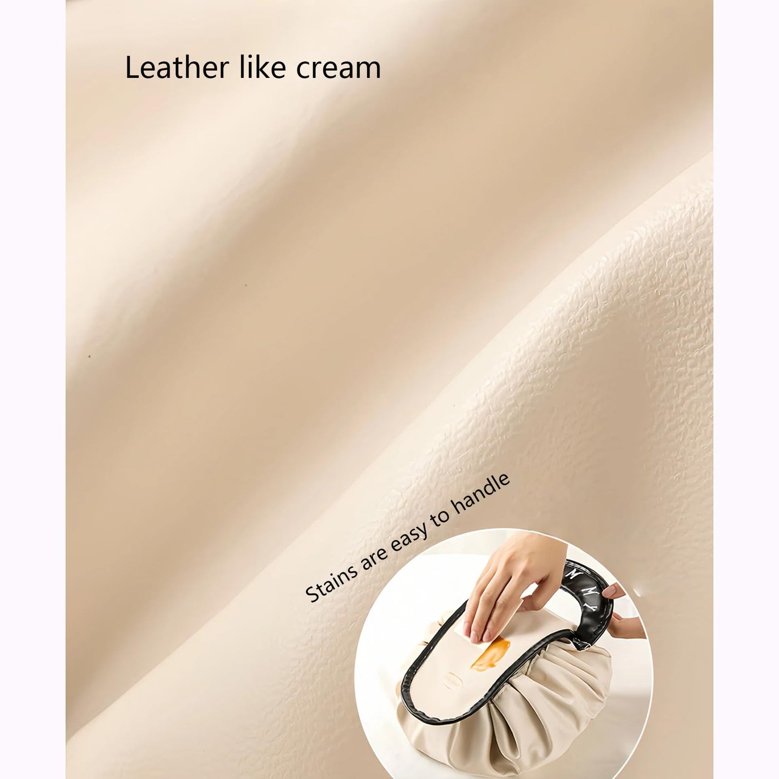 Women's Toiletry Bag - Make Up Bag - Lazy Bag - Cosmetic Organizer - Travel Toiletry Bag - Travel Organizer - Make Up Bag - Water-Repellent - Large Capacity - Beige - 1 Piece