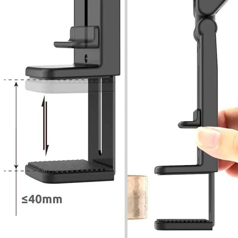 Airplane Phone Holder - Phone Stand Desk - Table - Cell Phone Holder - Stand - 360 Degree Rotatable - Travel - Suitable for Tabletops and Trays - Green