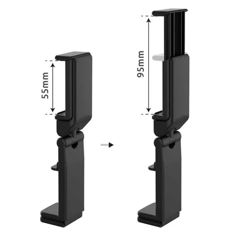 Airplane Phone Holder - Phone Stand Desk - Table - Cell Phone Holder - Stand - 360 Degree Rotatable - Travel - Suitable for tabletops and trays - White