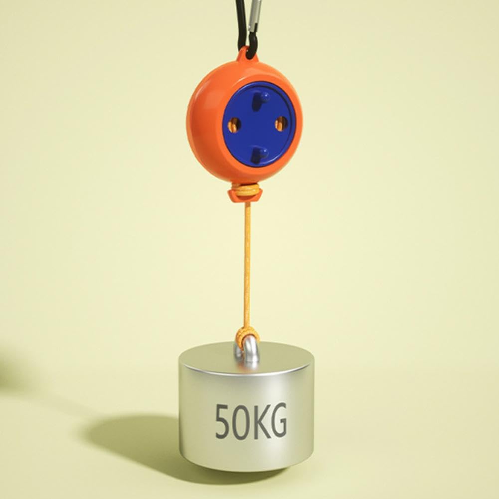 Travel Clothesline - Roll-Up Clothesline - Camping Clothesline - Clothesline - Extendable Clothesline - Clothing Line - Holiday Accessories - Camping Drying Rack - Portable Clothesline - Compact Design - With Carabiner - Non-slip - Indoor and Outdoor - Ca