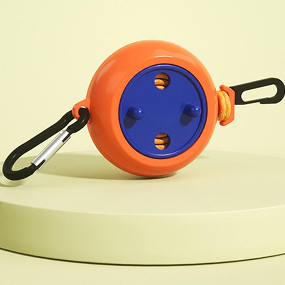 Travel Clothesline - Roll-Up Clothesline - Camping Clothesline - Clothesline - Extendable Clothesline - Clothing Line - Holiday Accessories - Camping Drying Rack - Portable Clothesline - Compact Design - With Carabiner - Non-slip - Indoor and Outdoor - Ca