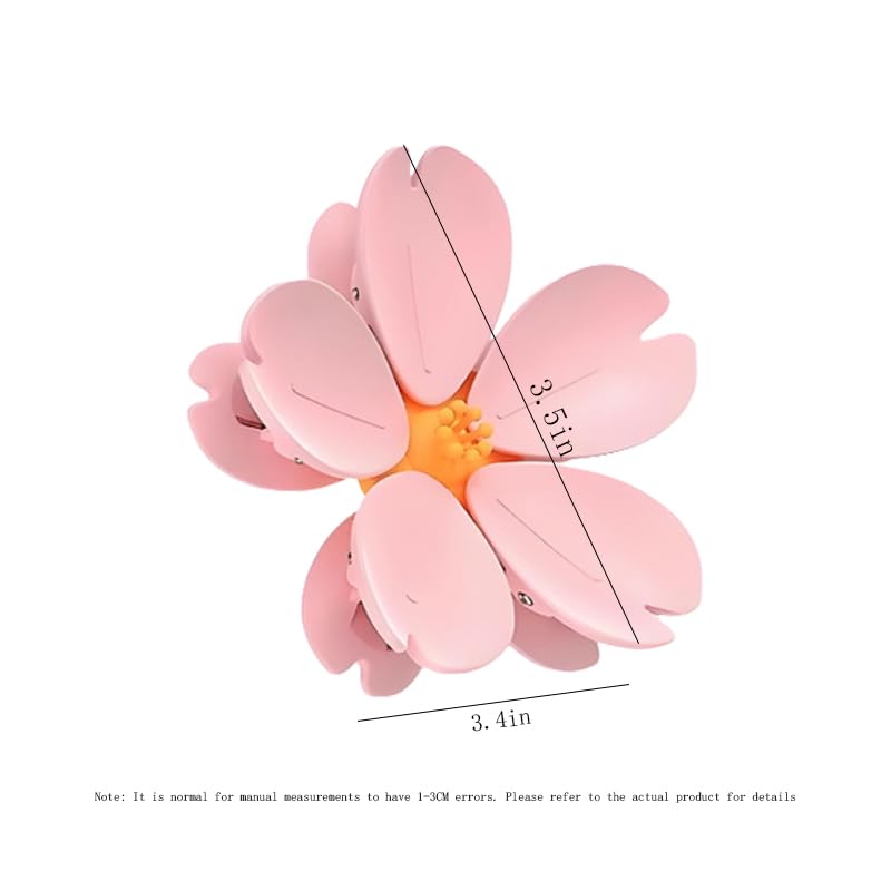 Fridge Magnets - Magnetic Clips - Cherry Blossom - Whiteboard Magnets - Closure Clips - Food Clips - Memo Holder - Flower Decoration - Kitchen Accessories - Pocket Clips - Office Supplies - Blackboard Magnets - Pink - 1 Piece