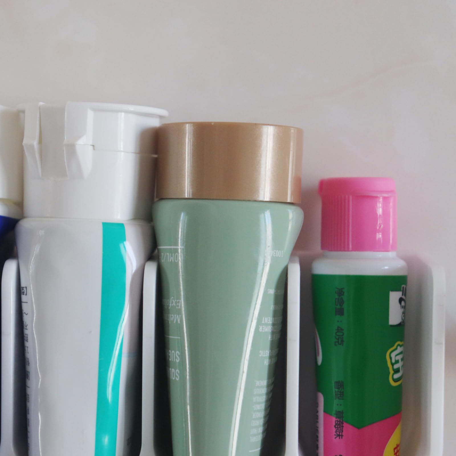 Extendable Wall-Mounted Drying Rack - Clothes Hanger Holder - Wall-Mounted Clothes Rack - Folding Clothes Rack - Hanging Drying Rack - Bathroom Organizer - No Drilling Needed - Clothes Rail - Laundry Room Accessories - Suction Cup Mount - Gray - 1 Piece