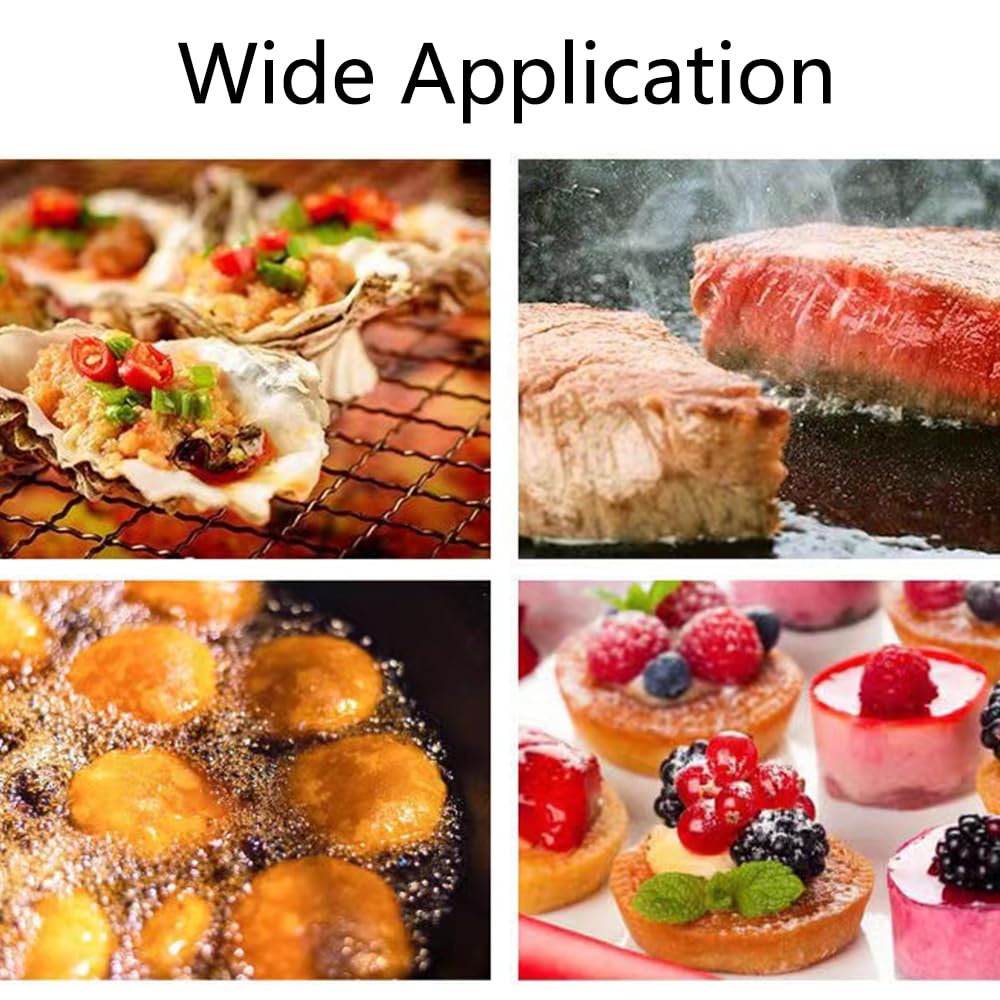 Meat Tongs - Barbecue Tongs - Kitchen Tongs - Serving Tongs - Cooking Tweezers - Grill Tongs - Gourmet Tongs - BBQ Accessories - Chef Tweezers - Kitchen Utensils - Meat Turning - Korean BBQ - Professional Stainless Steel - Gold - 2 Pieces