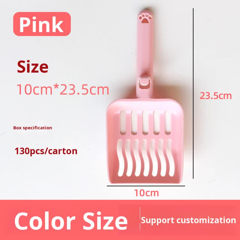 Cat litter scoop - cat food scoop - cat litter scoop - cat food scoop - Litter box - Cats - Cleaning - Black - Gray - Blue - Pink - 4 pieces