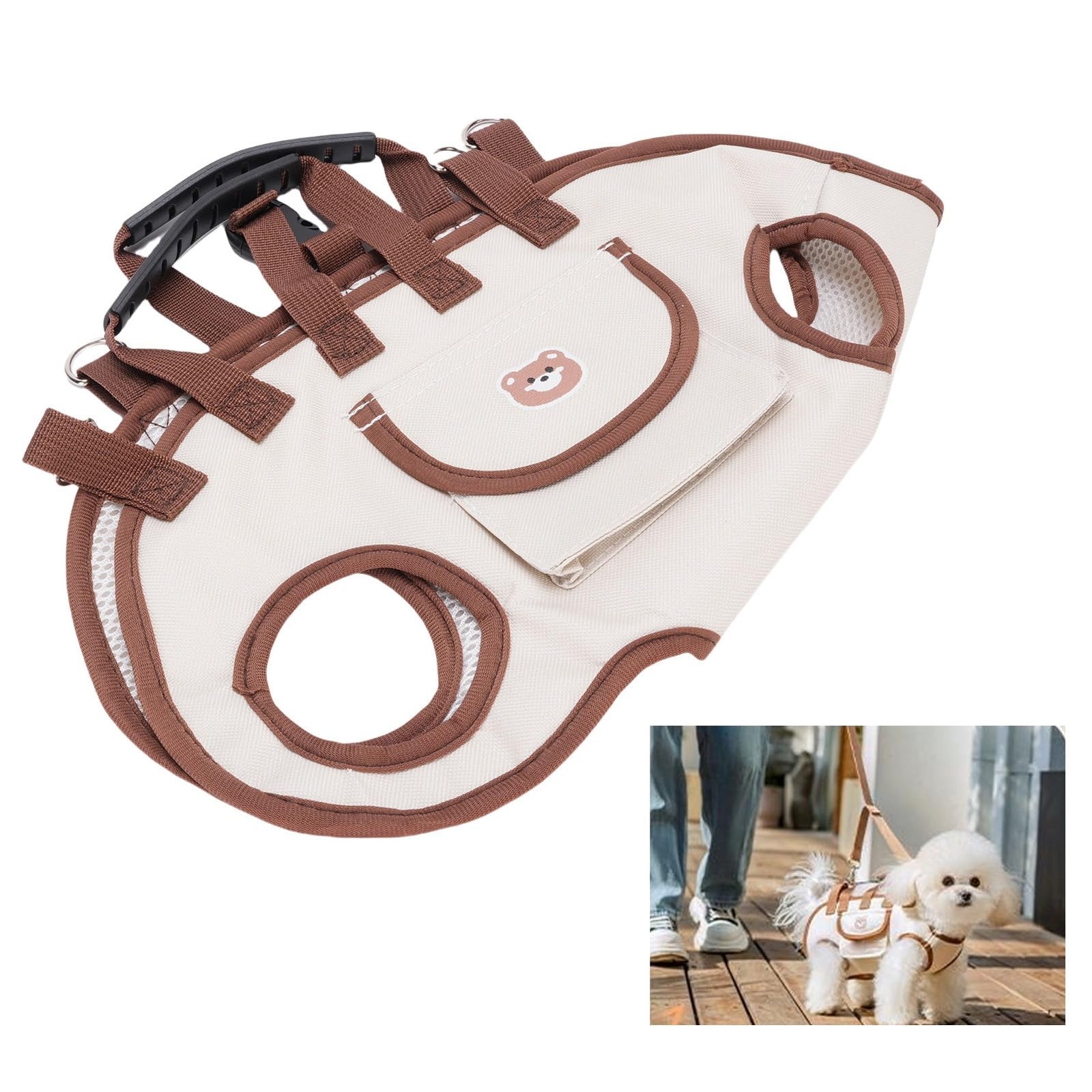 Dog Bag - Dog Carrier Bag - Dog Basket - Dog Cushion - Dog Coat - Dog Accessories - Cat Travel Basket - Dog Supplies - Puppy Bag - Dog Clothing - Cat Transport Box - Cat Basket - Travel Bag - White - 1 Piece