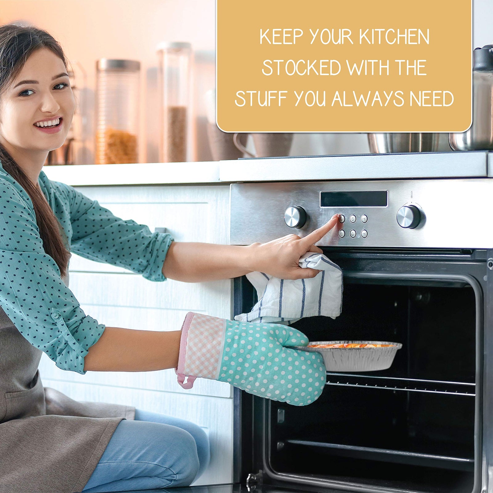 Aluminum Trays - Airfryer Trays Round - Oven Dishes - Aluminum Trays - Disposable Trays - BBQ Trays - Grill Accessories - Universal Baking Pans - Heat Resistant - Food Containers - Catering Trays - Baking and Roasting - Handy - Silver - 50 Pieces