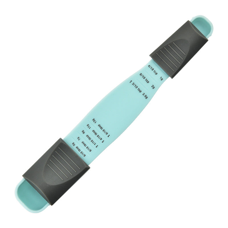 Measuring spoons - Measuring scoops - Adjustable measuring scoop - Measuring cup - Kitchen utensils - Baking utensils - Kitchen accessories - Teaspoon - Tablespoon - Coffee scoop - Dosing - Measuring - Baking utensils - Measuring spoon set - Blue - 3 piec