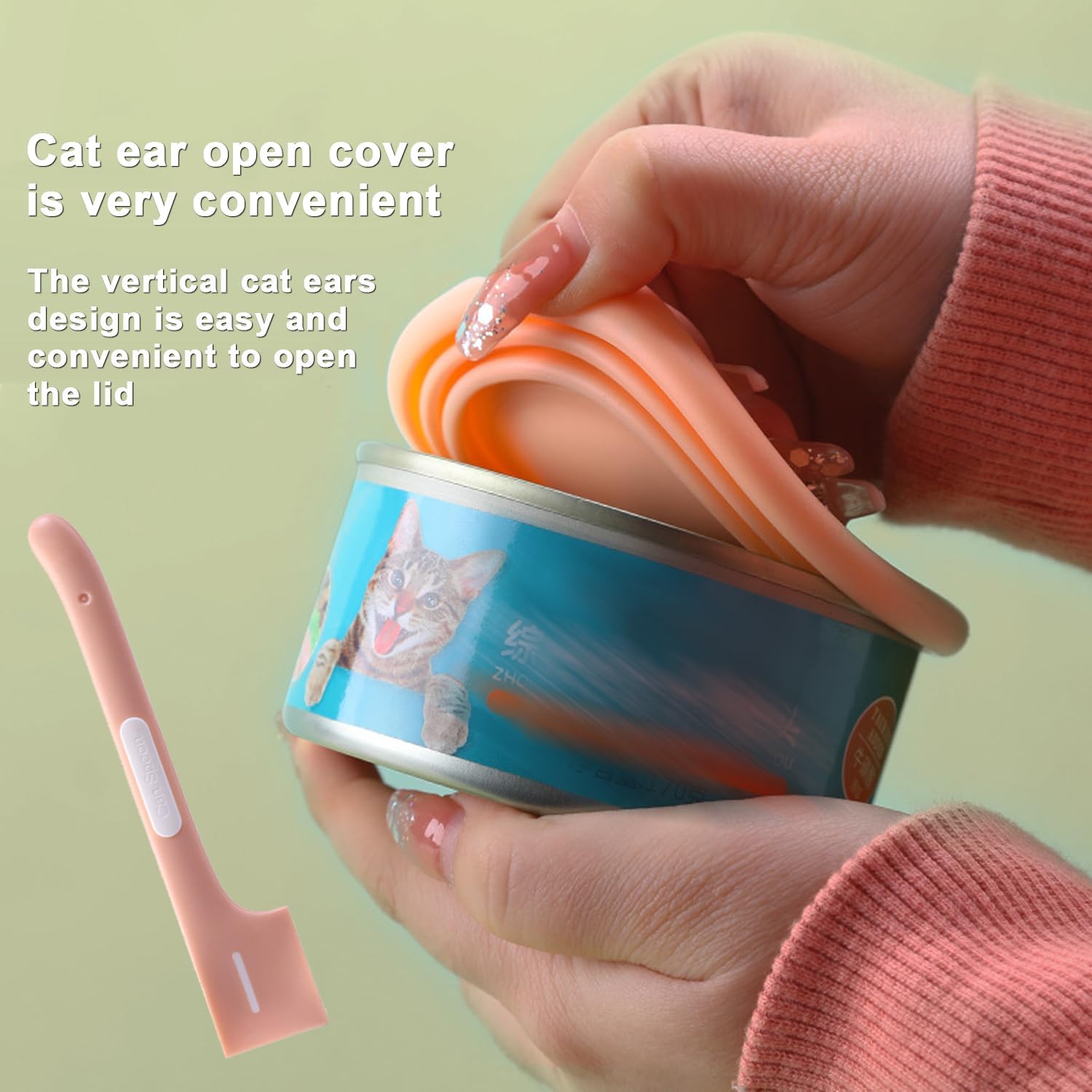 Can Lid - Keep-Fresh Lid - Cat Food Lid - Dog Food Lid - Silicone Lid - Cover Lid - Canned Food - Wet Food - Cans - Pet Supplies - Pet Accessories - Kitchen Utensils - Food Bowl Accessories - Multicolor - Pack of 3