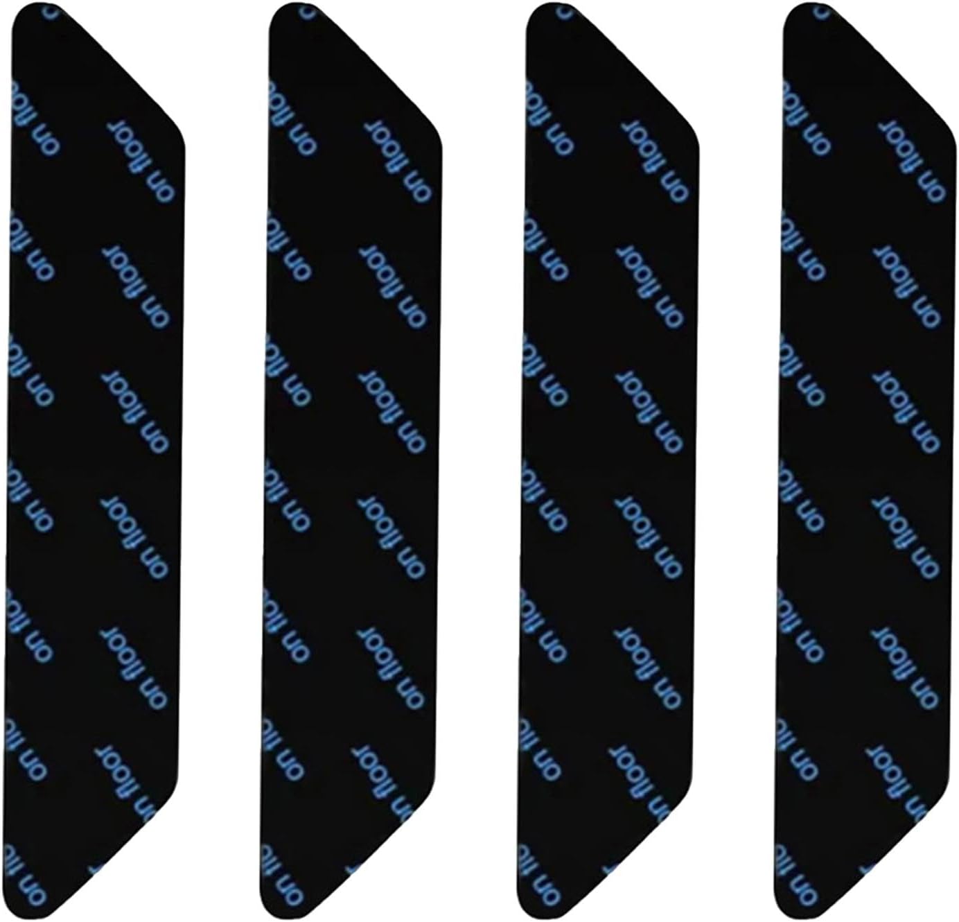 Carpet stoppers - Anti-slip mat - Rug grippers - Rug stopper - Anti-slip stickers - Rug fixer - Sofa cover stopper - Ultra-thin stopper - Carpet undermat - Discreet - Sofa stopper - Black - 4 Pieces