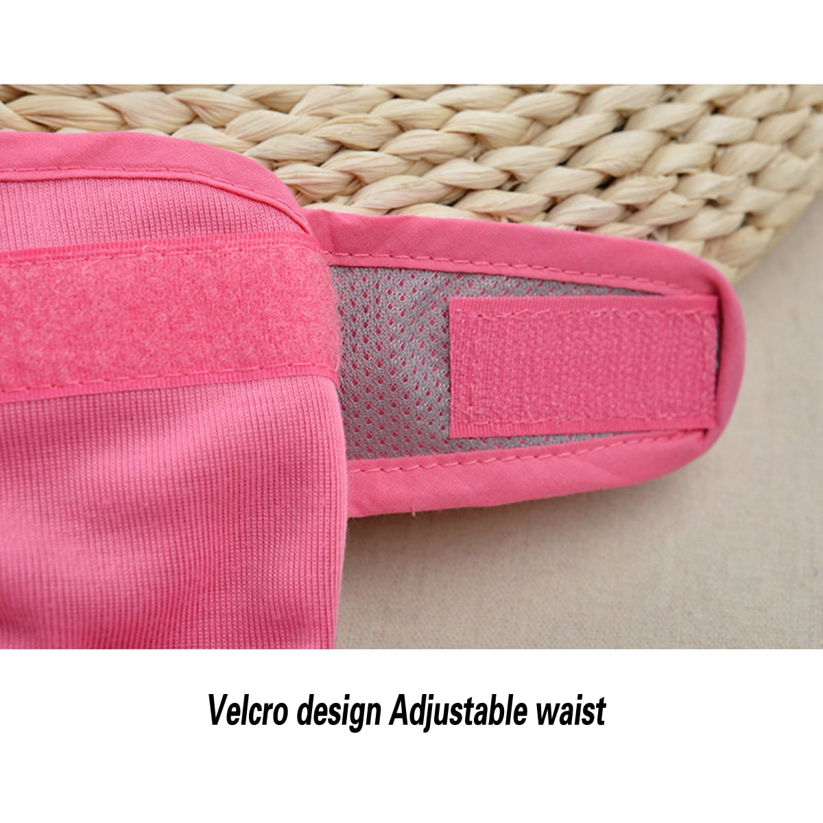 Comfortable Dog Underwear Dog Diapers Pants Male Female to Put On/Off Breathable Physiological Pants Reusable Sanitary Panties for Small to Large Dogs Pet (1pcs, Pink, XL) XL Black